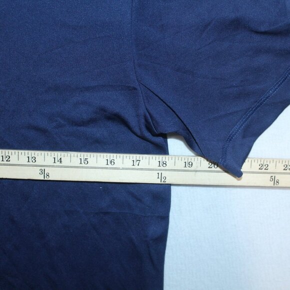 Majestic Men Blue Tee Shirt Cleveland Indians Short Sleeve Coolbase Size Medium - Picture 5 of 8